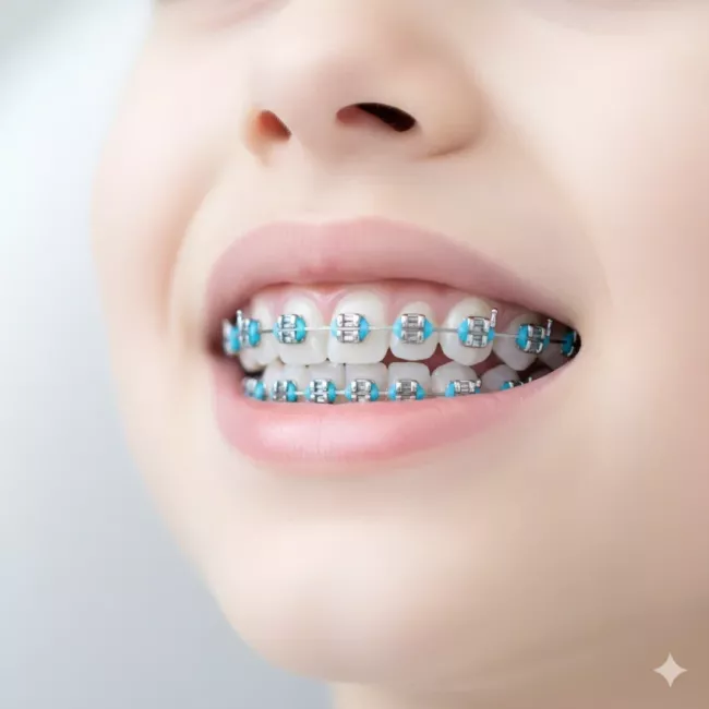 Tratamientos de ortodoncia en la Clínica Dental Lacaci, especializados en corregir la alineación dental para una sonrisa perfecta.